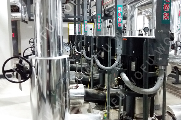 地源熱泵、大榮世紀綜合樓沃富地源熱泵中央空調系統，青島沃富新能源